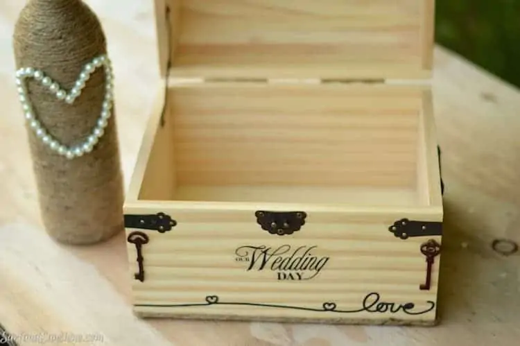 DIY wedding cardbox 1
