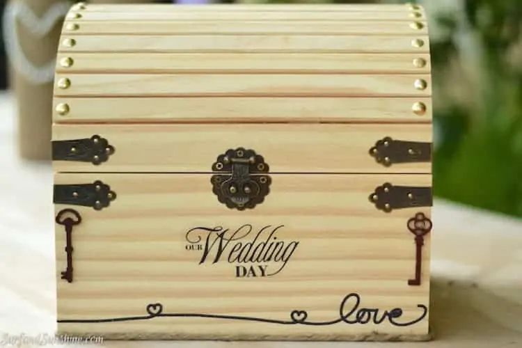 DIY wedding cardbox 2