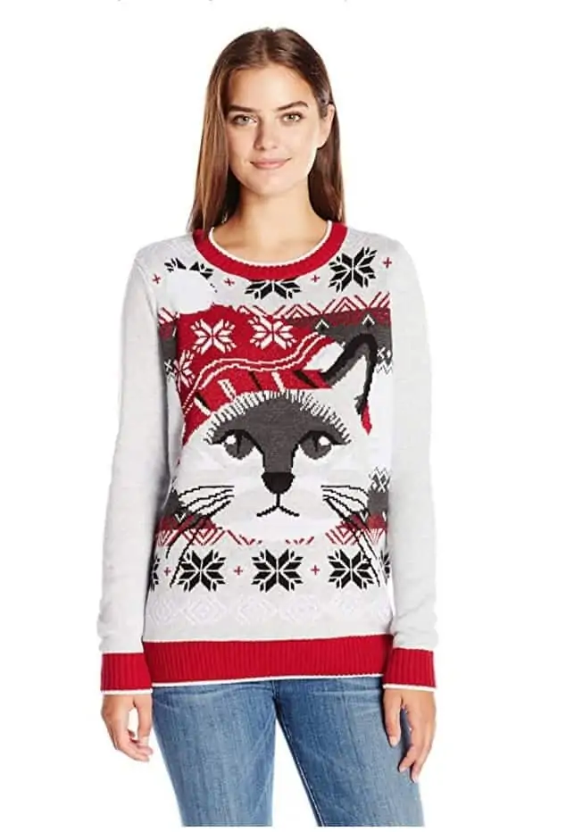 best ugly christmas sweaters cat kitten