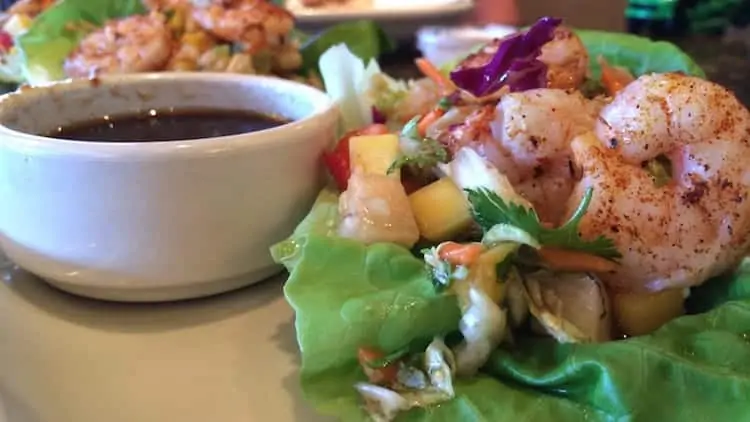 Thai Shrimp Lettuce Wraps
