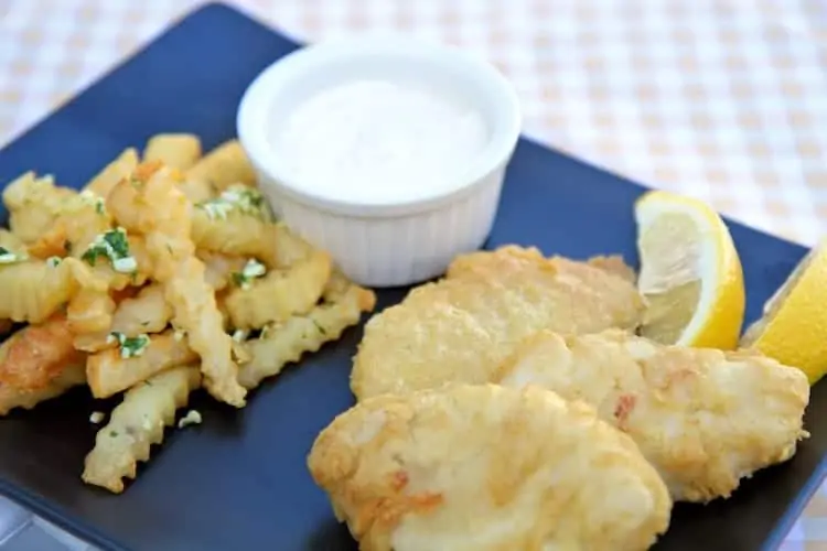 garlic lovers fish and chips recipe