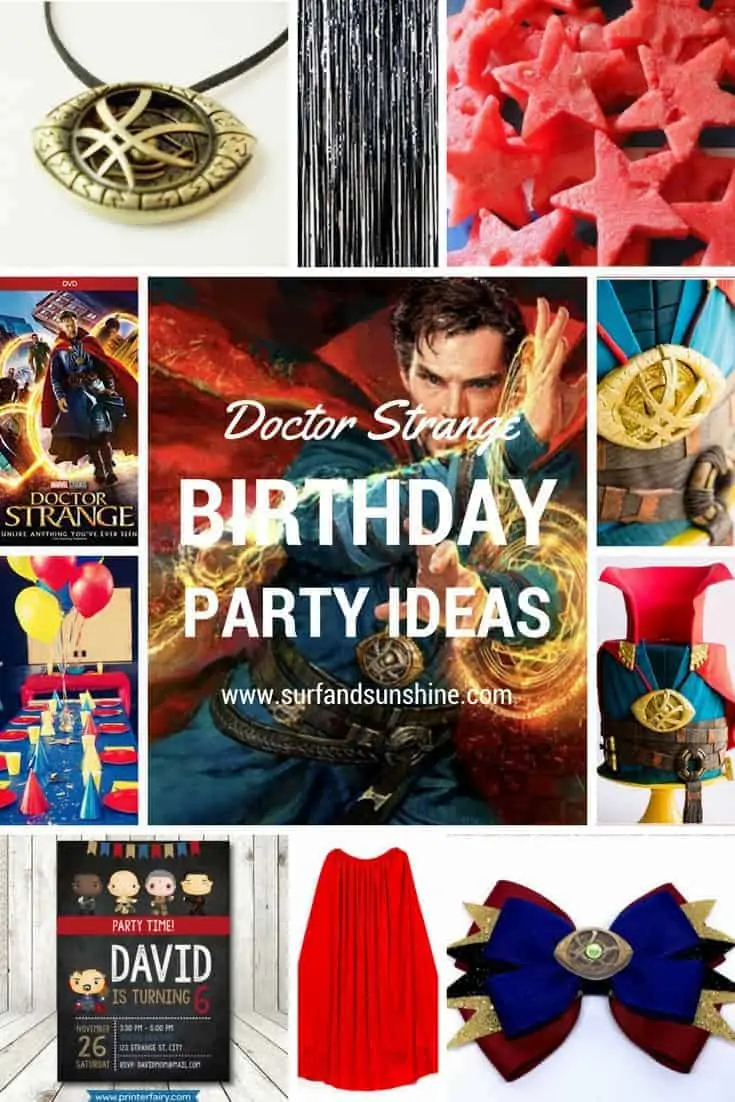 marvel doctor strange birthday party ideas