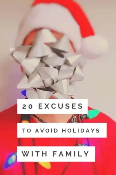 20 excuses