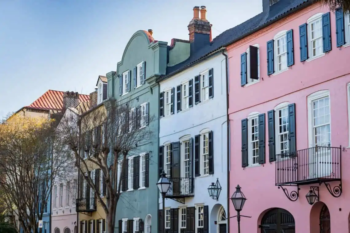 Charleston SC Rainbow Row -  - A Local’s Guide to Charleston SC