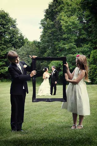 Using Props for Wedding Photos