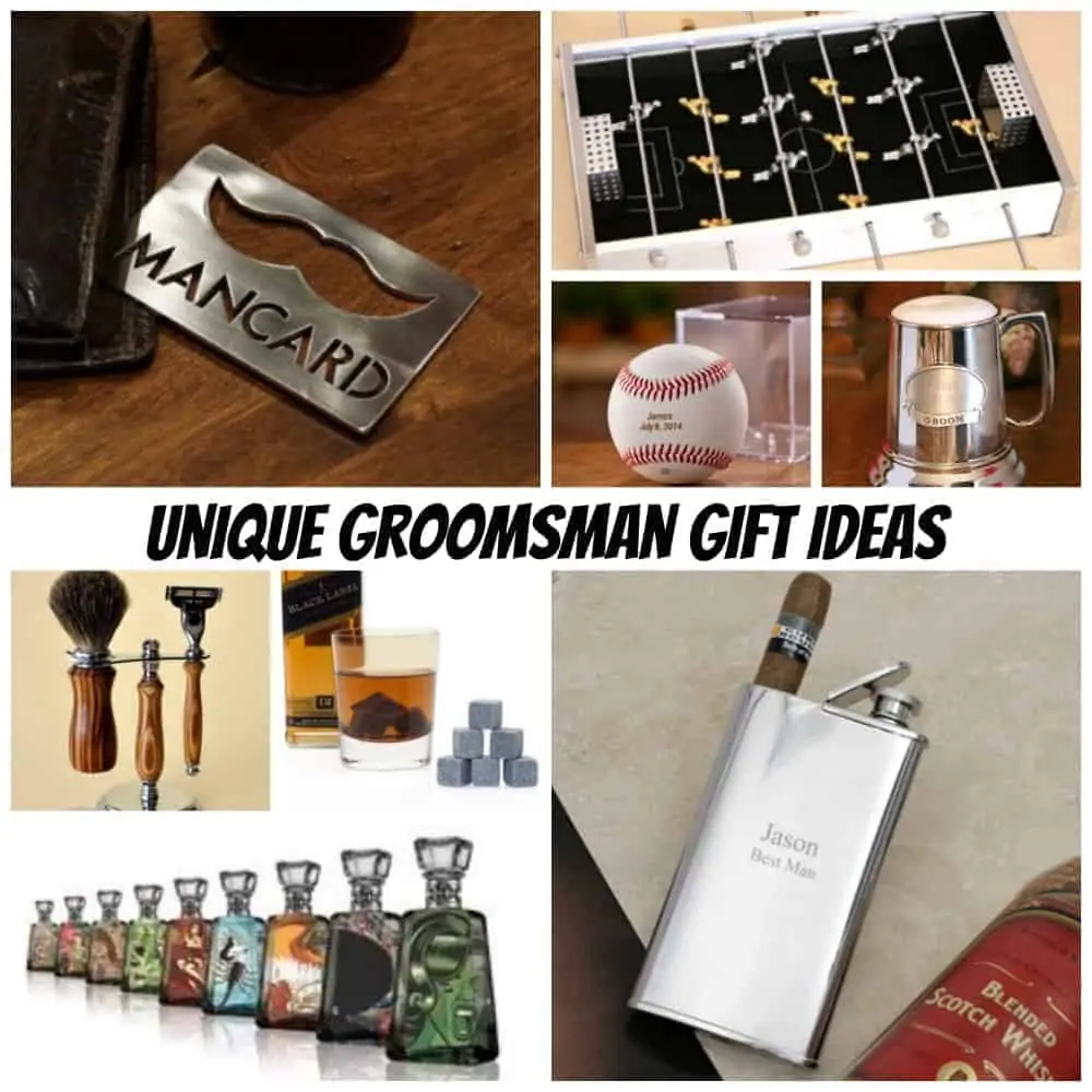 unique groomsman gift ideas
