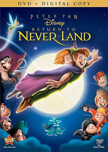 Peter Pan Return to Neverland DVD