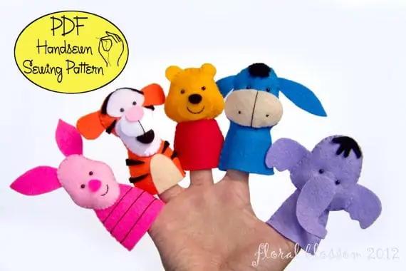 Poor and Friends Finger Puppets