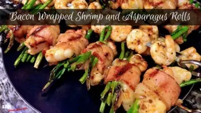 bacon wrapped shrimp and asparagus rolls recipe