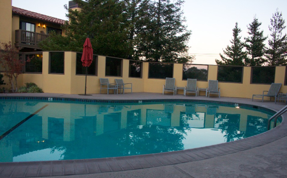 American Craftsman Style Hotel Abrego Monterey CA  pool