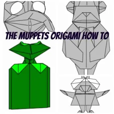 muppets origami