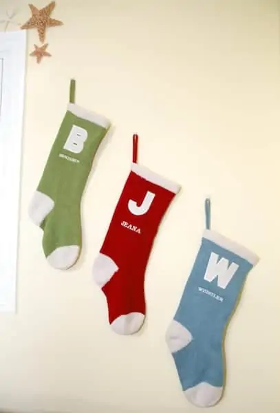 vintage christmas stockings