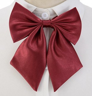 DIY Mary Poppins costume red bow tie