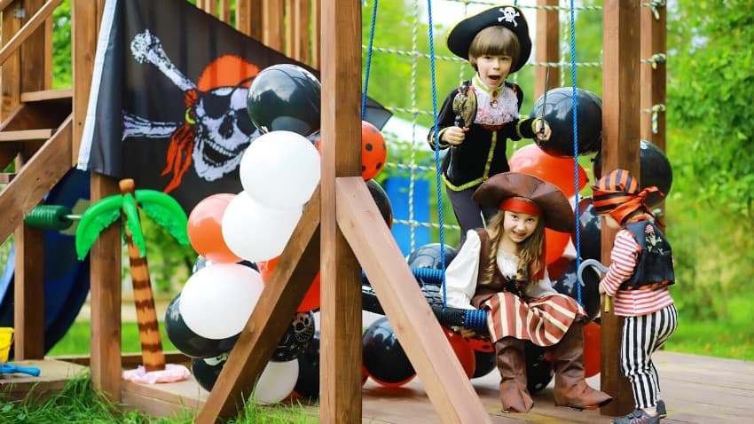 Inspiration for an Adventurous Pirate Themed Birthday Party - Katie J  Design and Events