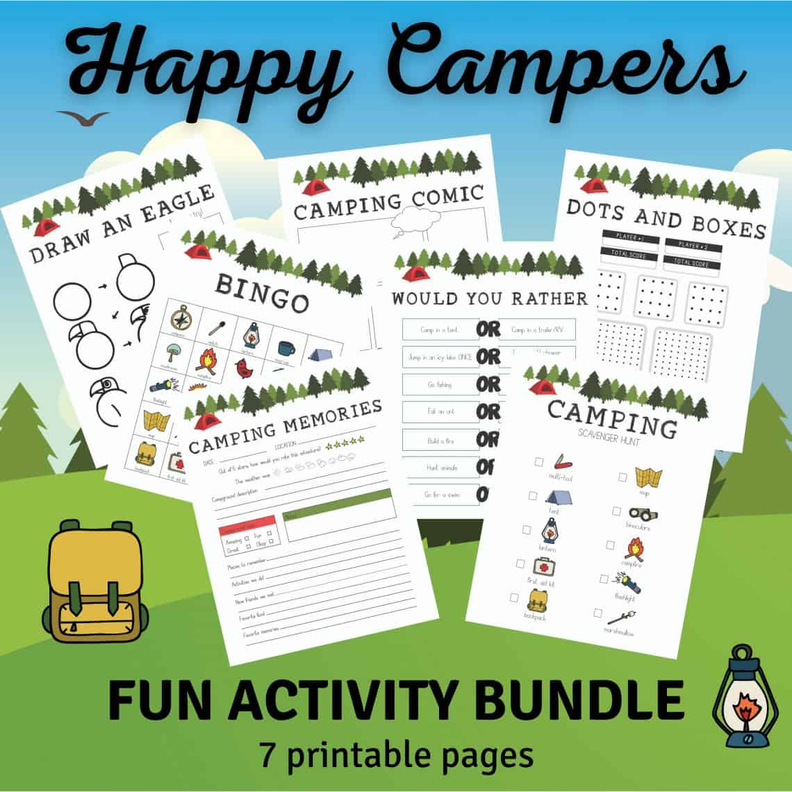 Camping Bundle included PIN