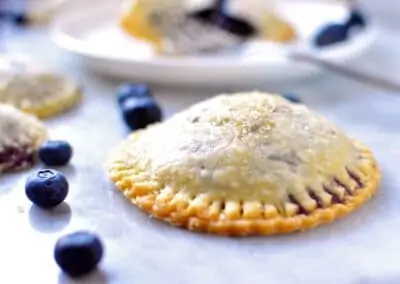 hand made blueberry mini pies recipe 1