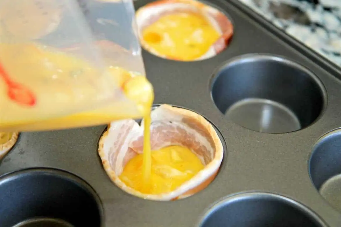 bacon egg cups recipe
