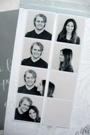 Polaroid Picture Idea: Wedding Guest Book