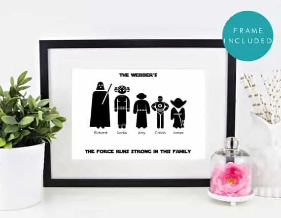 Star Wars Family Print