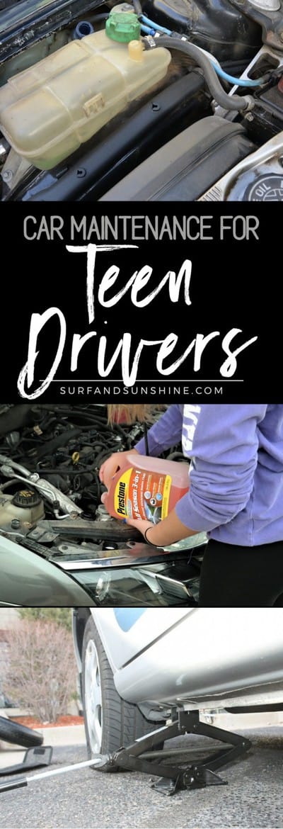 car maintenance tips for teens drivers 