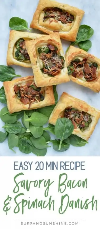 bacon and spinach danish recipe pinterest new