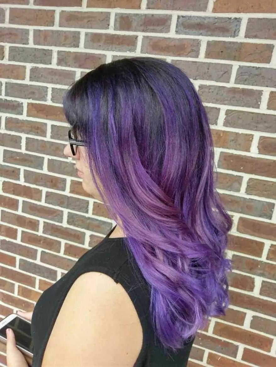 what to know before dyeing hair purple