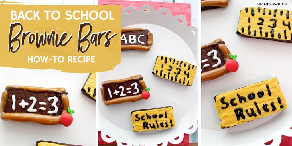 back to school brownie bars twitter and facebook