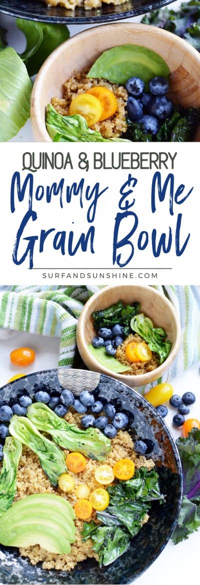 mommy and me quinoa grain bowl recipe