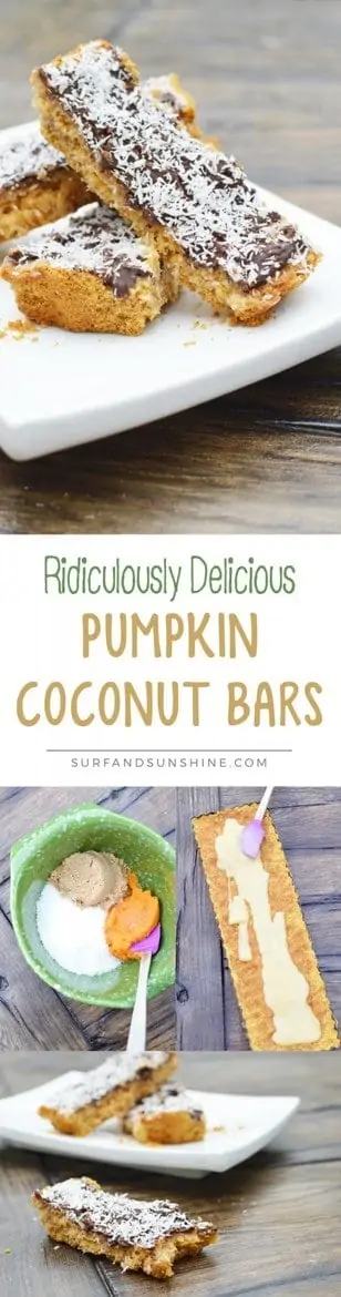 Pumpkin Coconut Bars Recipe