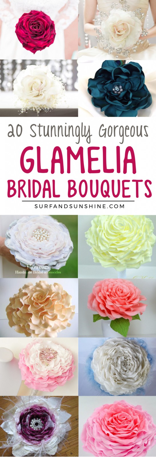 glamelia bridal bouquets