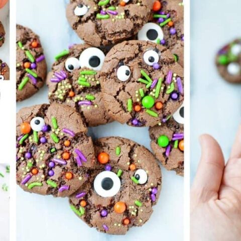 homemade chocolate halloween monster cookies recipe twitter e1623380301104