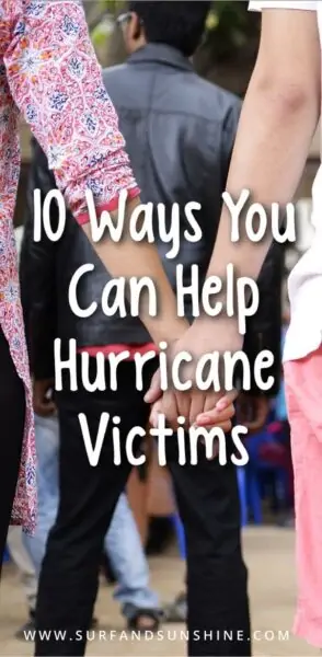 how to help hurricane victims