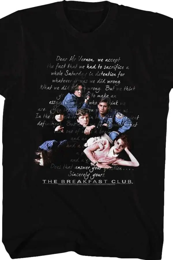 Funny 80s T Shirts Breakfast Club 2