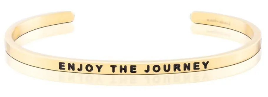 bracelets enjoy the journey