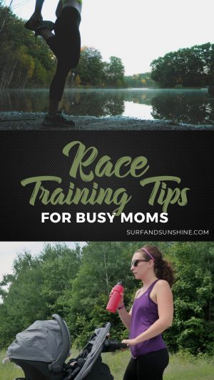 race training tips for busy moms