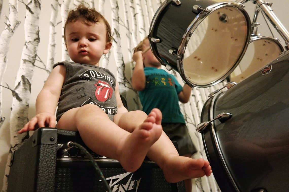boys and drums