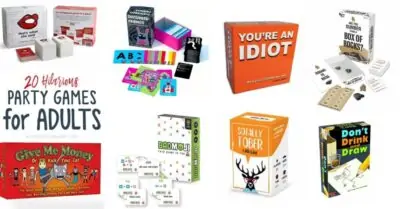 20 hilarious party games for adults