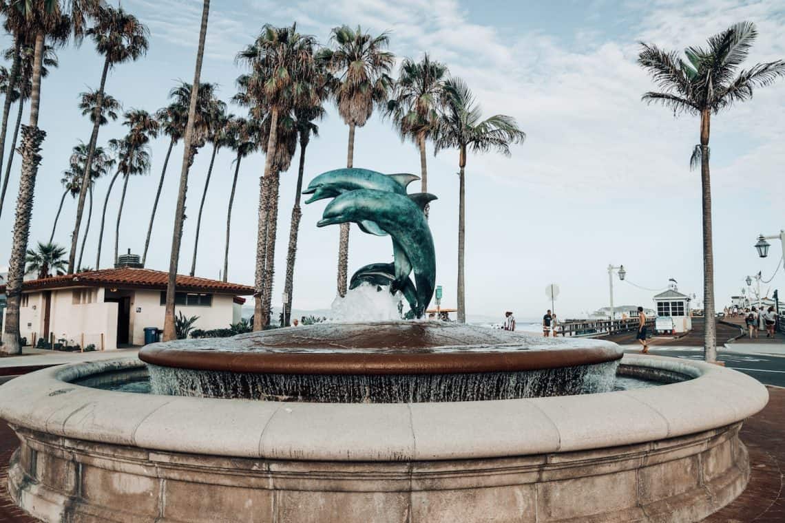 Santa Barbara Dolphin Fountain