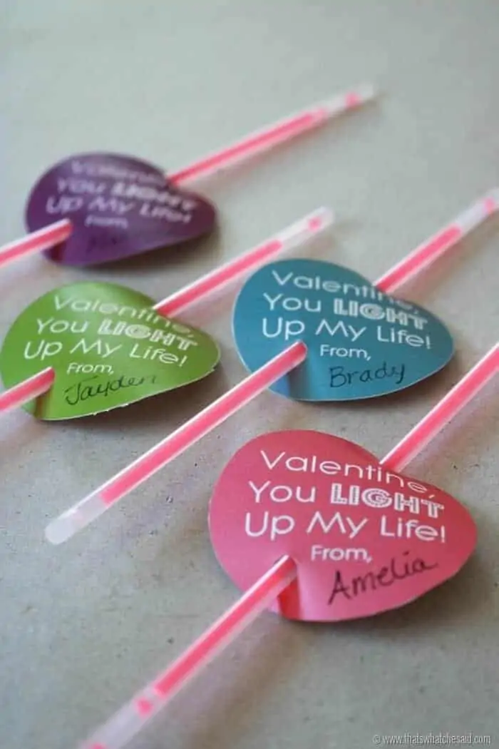 candyless valentines ideas