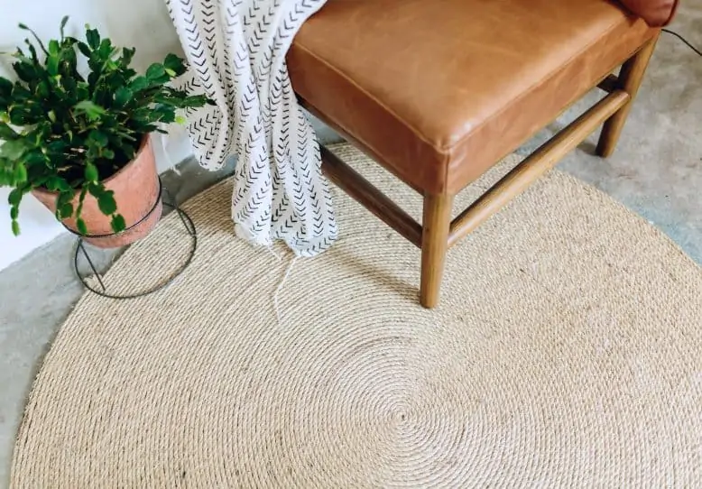 DIY rope rug