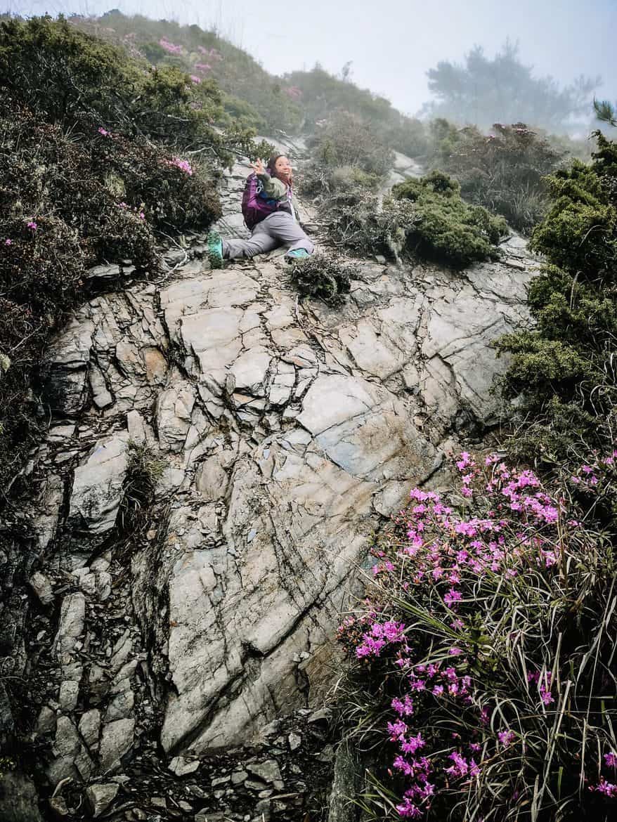 jeana mountain hiking taiwan
