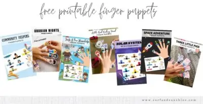 free printable finger puppets for kids