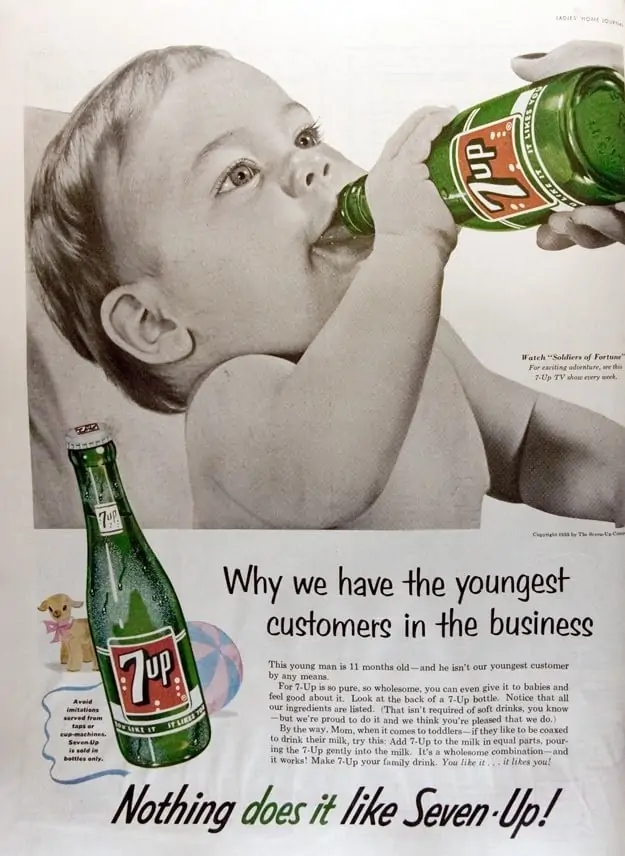 vintage 7up ad