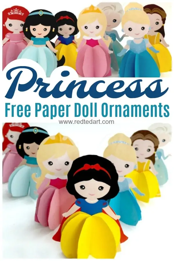 Princess Doll Ornaments