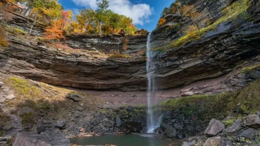 Kaaterskill Falls in the Catskills Mountains of New York