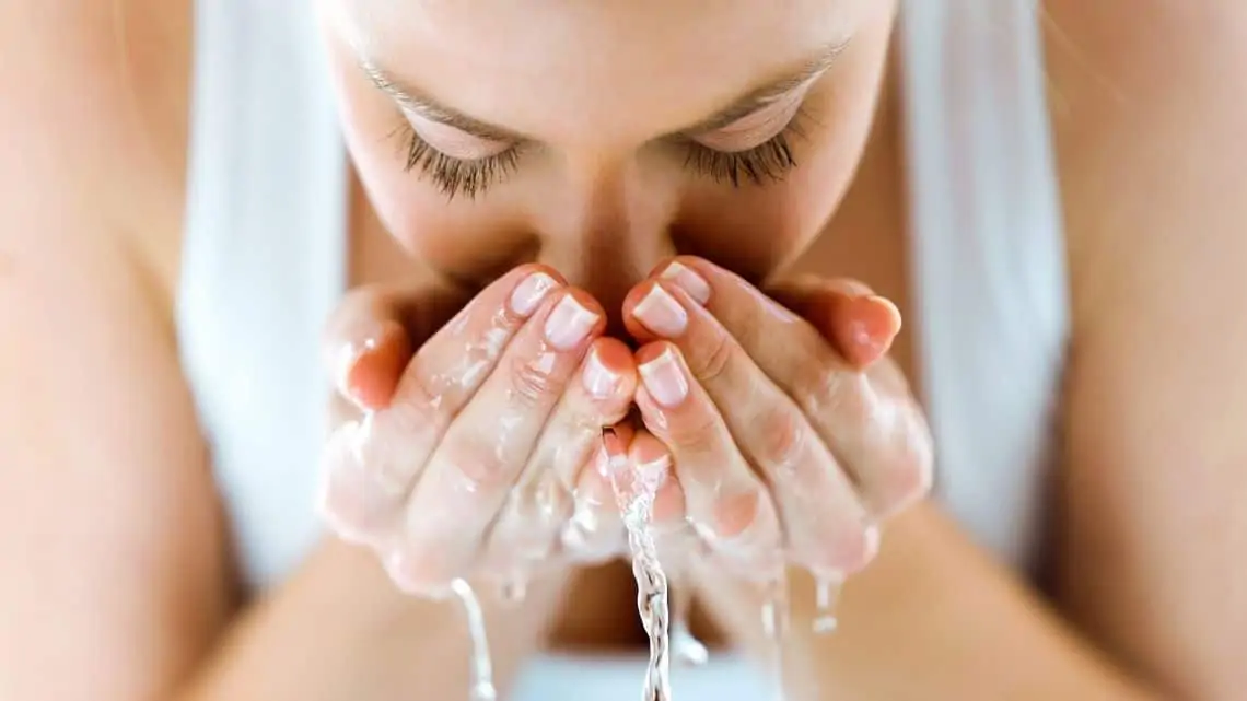 Wash your face regularly to help Spironolactone work better