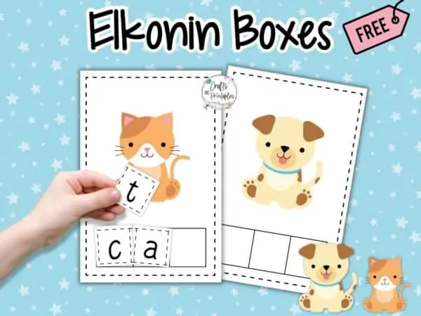 free elkonin boxes printable