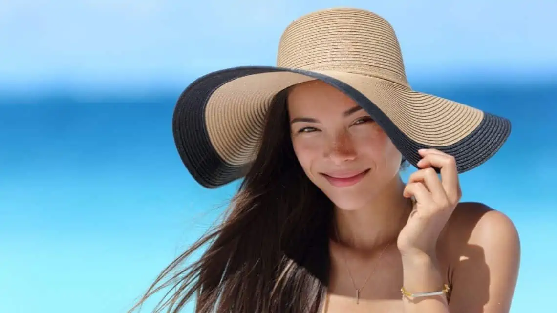 floppy beach hat - - 5 Healthy Summer Skincare Tips