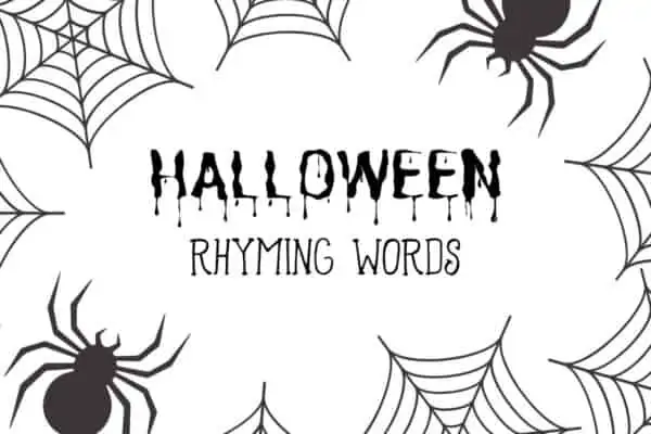 Halloween rhyming words -  - Halloween Rhyming Words