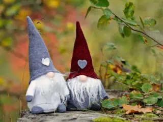 felt gnomes